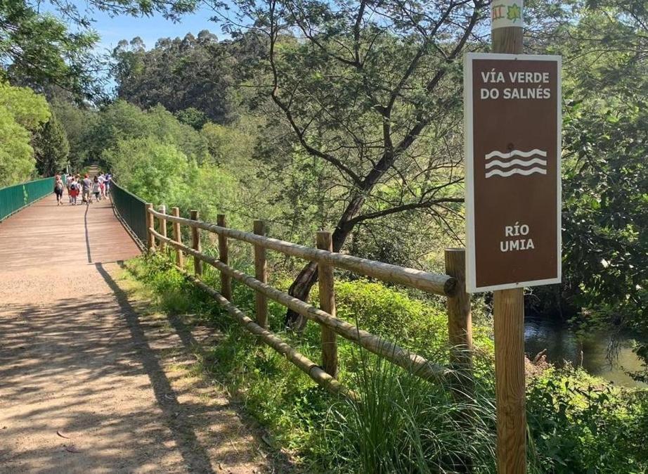 Alojamiento A Tafona Caldas De Reis Buitenkant foto